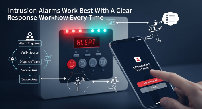 Intrusion Alarms Work Best With A Clear Response Workflow Every Time