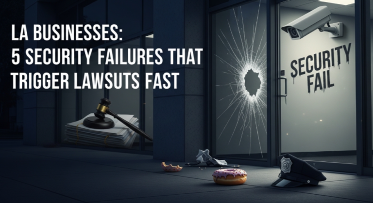 LA Businesses: 5 Security Failures That Trigger Lawsuits Fast
