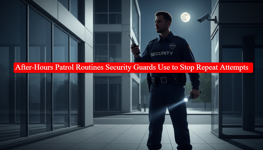 After-Hours Patrol Routines Security Guards Use to Stop Repeat Attempts
