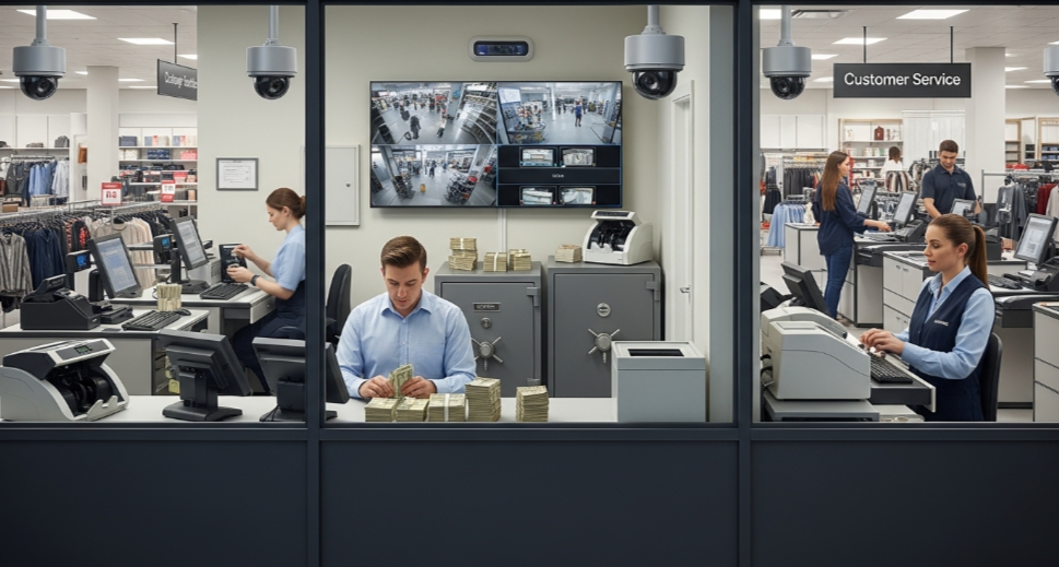 Cash Office and Register Areas Where Loss Prevention Gets Tested