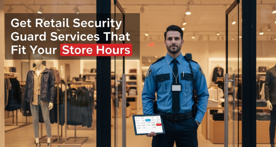 Get Retail Security Guard Services That Fit Your Store Hours