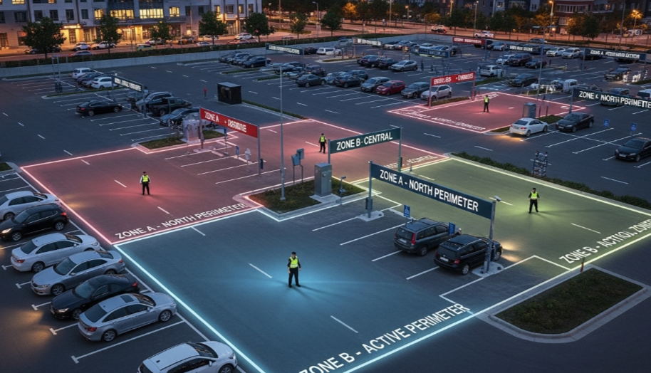 Parking Lot Patrol Zones That Reduce Car Break-Ins and Conflicts