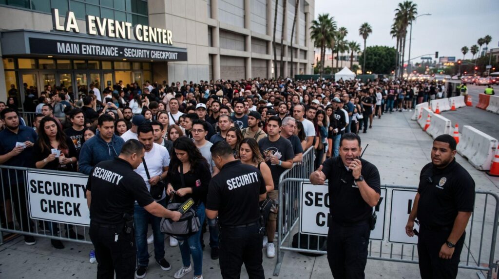 Mistakes LA Event Organizers Make With Security