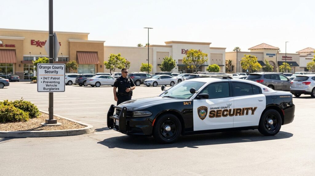 Parking Lot Security in Orange County Stopping Car Break-Ins