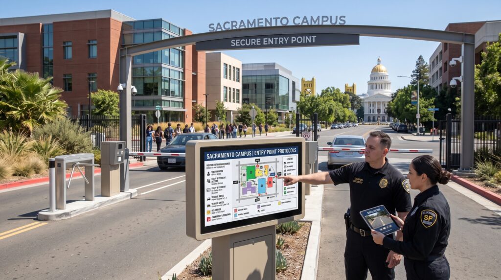 School Campus Security in Sacramento Keeping Entry Points Safe